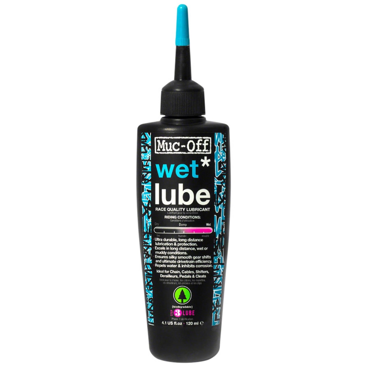 Bio Wet Bike Chain Lube - Bio Wet Bike Chain Lube - 120ml, Drip