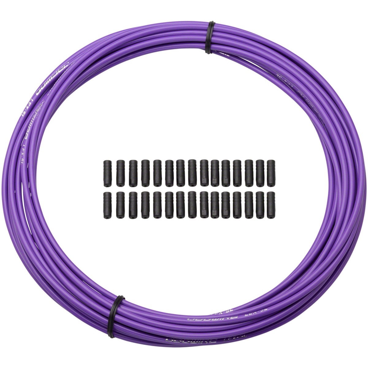 Sport Derailleur Housing 10M Roll - 4mm Sport Derailleur Housing with Slick-Lube Liner 10M Roll, Purple