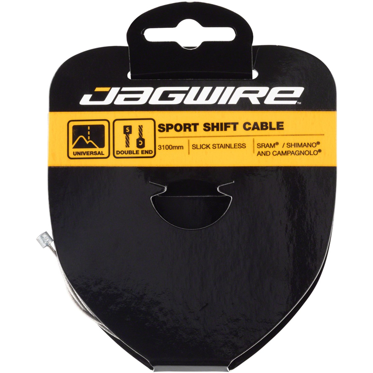 Sport Shift Cable - Sport Shift Cable - 1.1 x 3100mm, Slick Stainless Steel, For SRAM/Shimano/Campagnolo