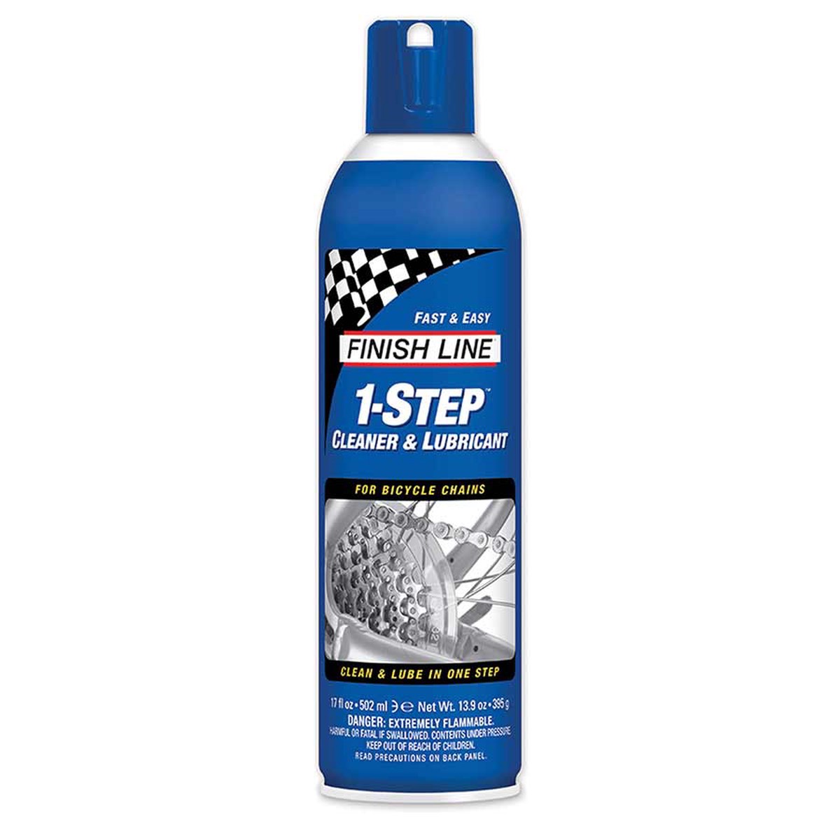 1-Step Cleaner and Bike Chain Lube - 1-Step Cleaner and Bike Chain Lube - 1-Step Cleaner and Bike Chain Lube - 17oz