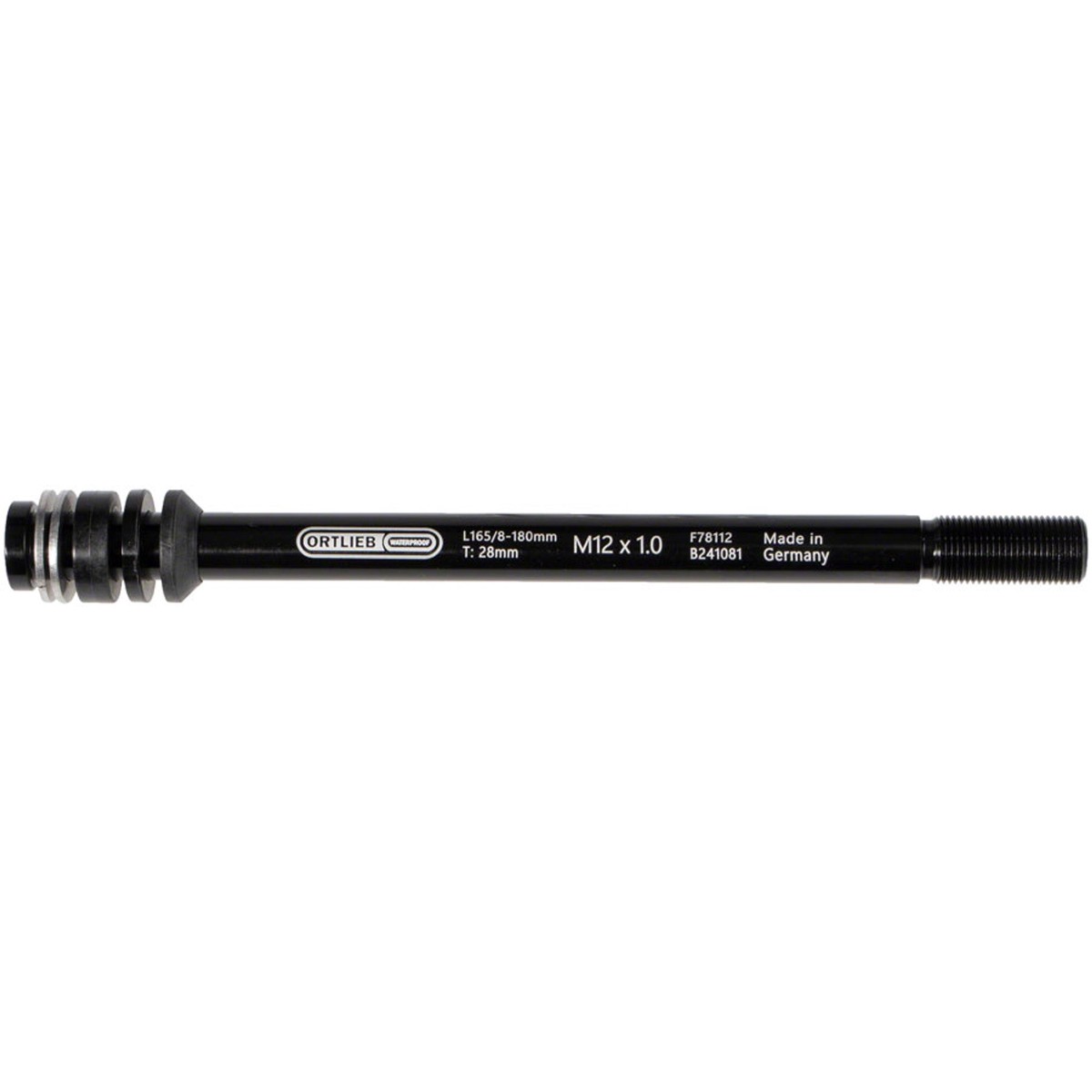 Thru Axle - Thru Axle M6-Connector - 1mm, Black
