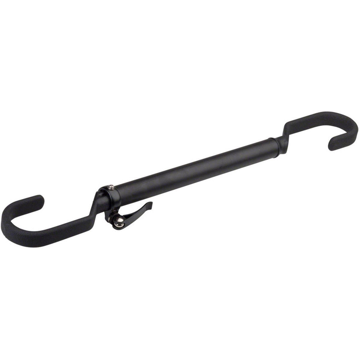 Adjustable Crossbar Top Tube Frame Adapter: Black