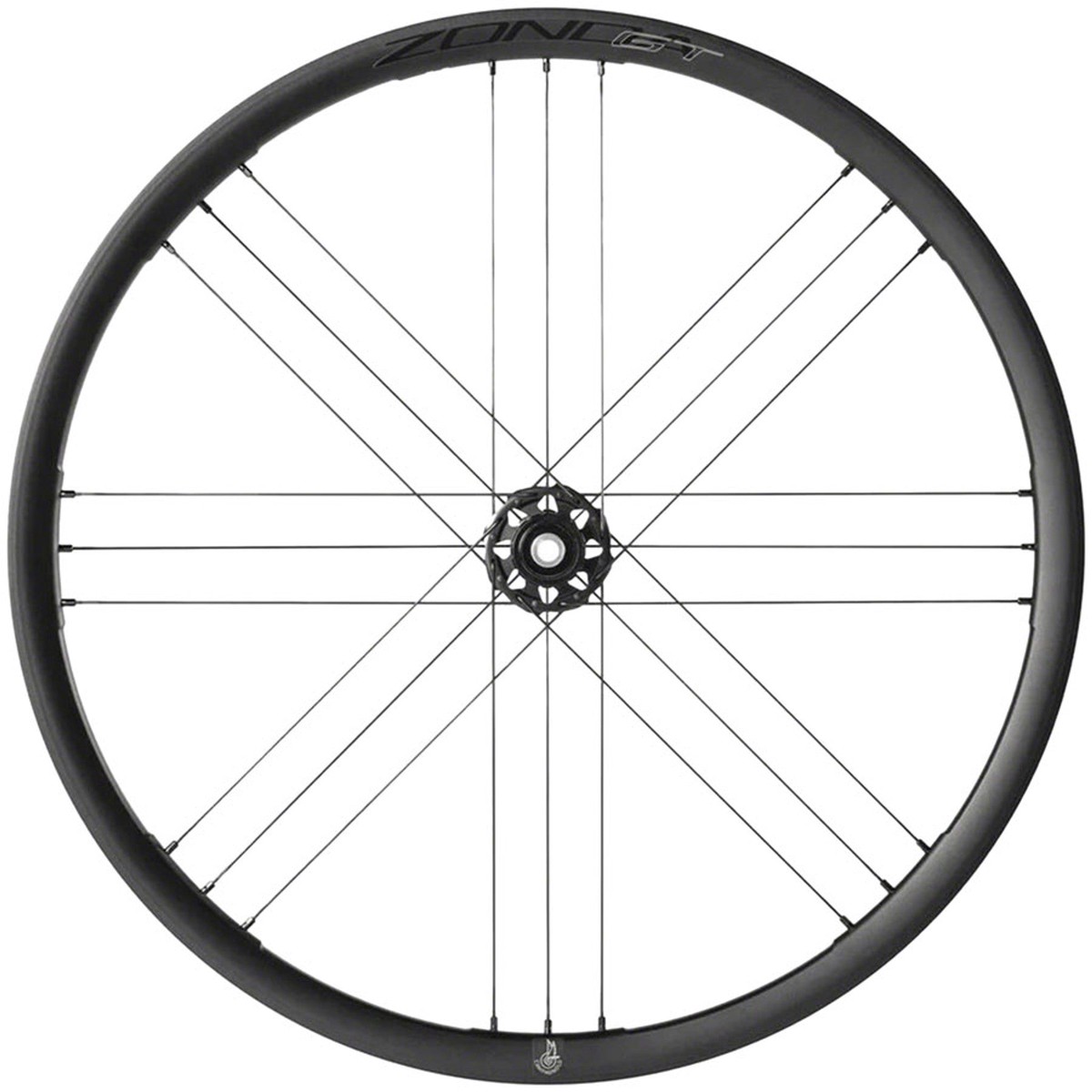 Zonda GT Front Wheel - 700c, 12 x 100mm, Center-Lock, 2-Way Fit, Black
