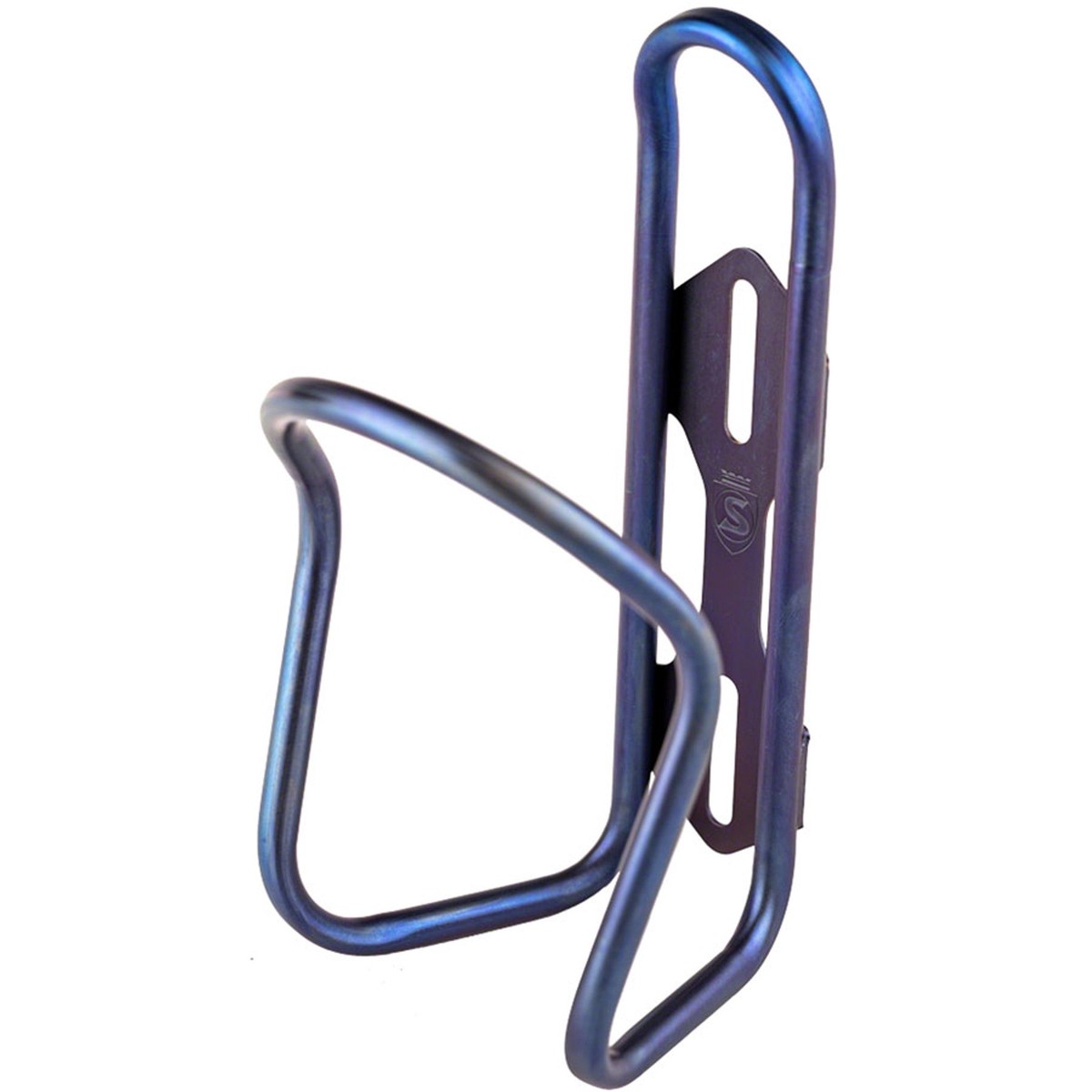 Anodized Titanium Bottle Cage - Unlabeled Variant 2