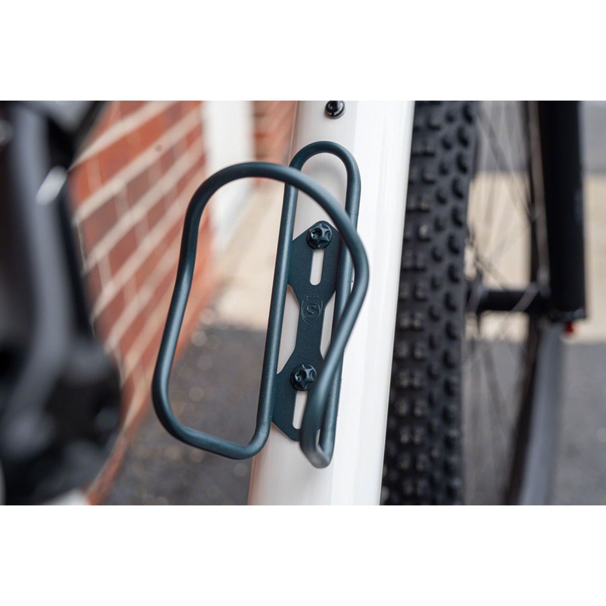 Anodized Titanium Bottle Cage - Unlabeled Variant 3