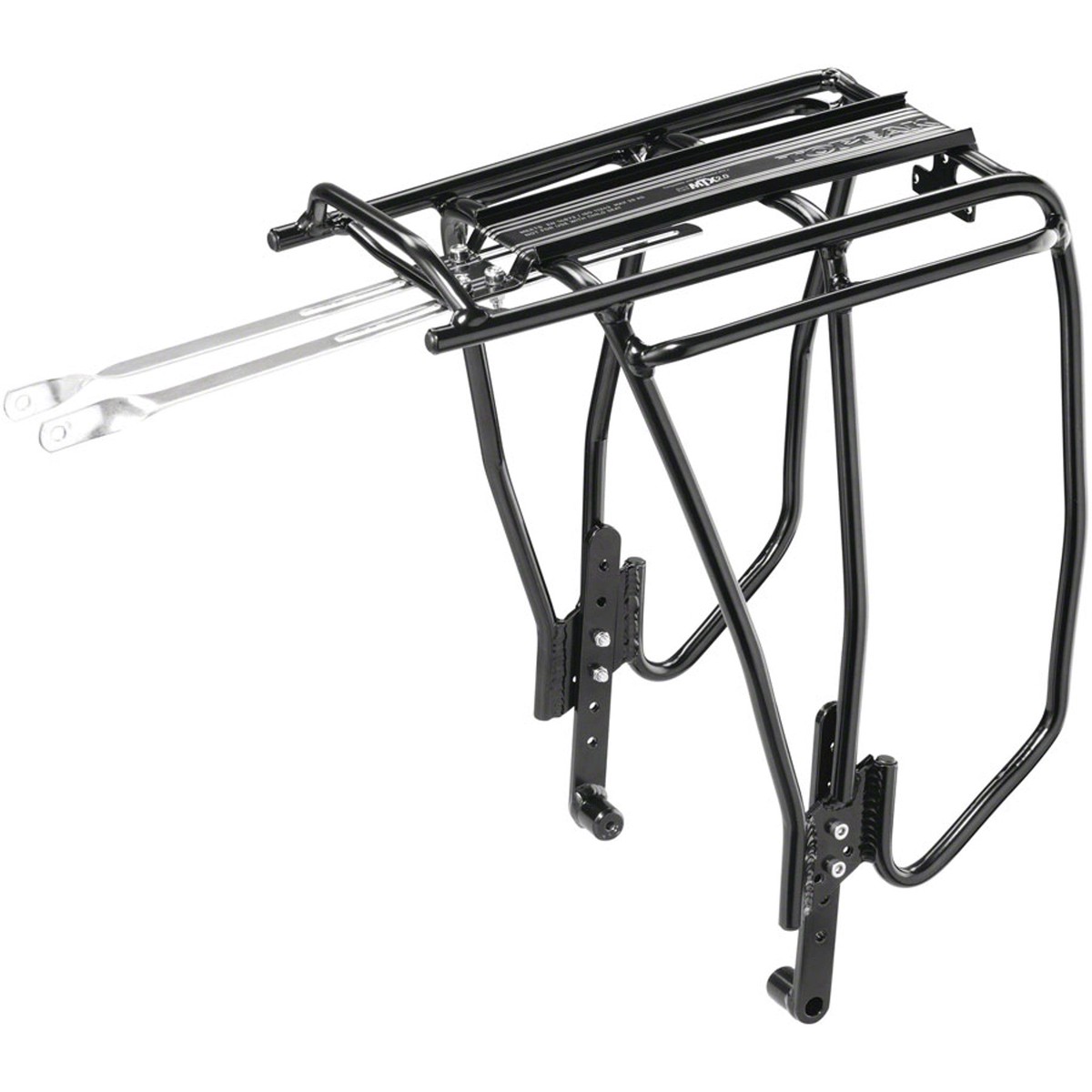 Uni Super Tourist Fat Disc Rear Rack - Fits 24-26" Fat Tires , MTX 2.0, Black