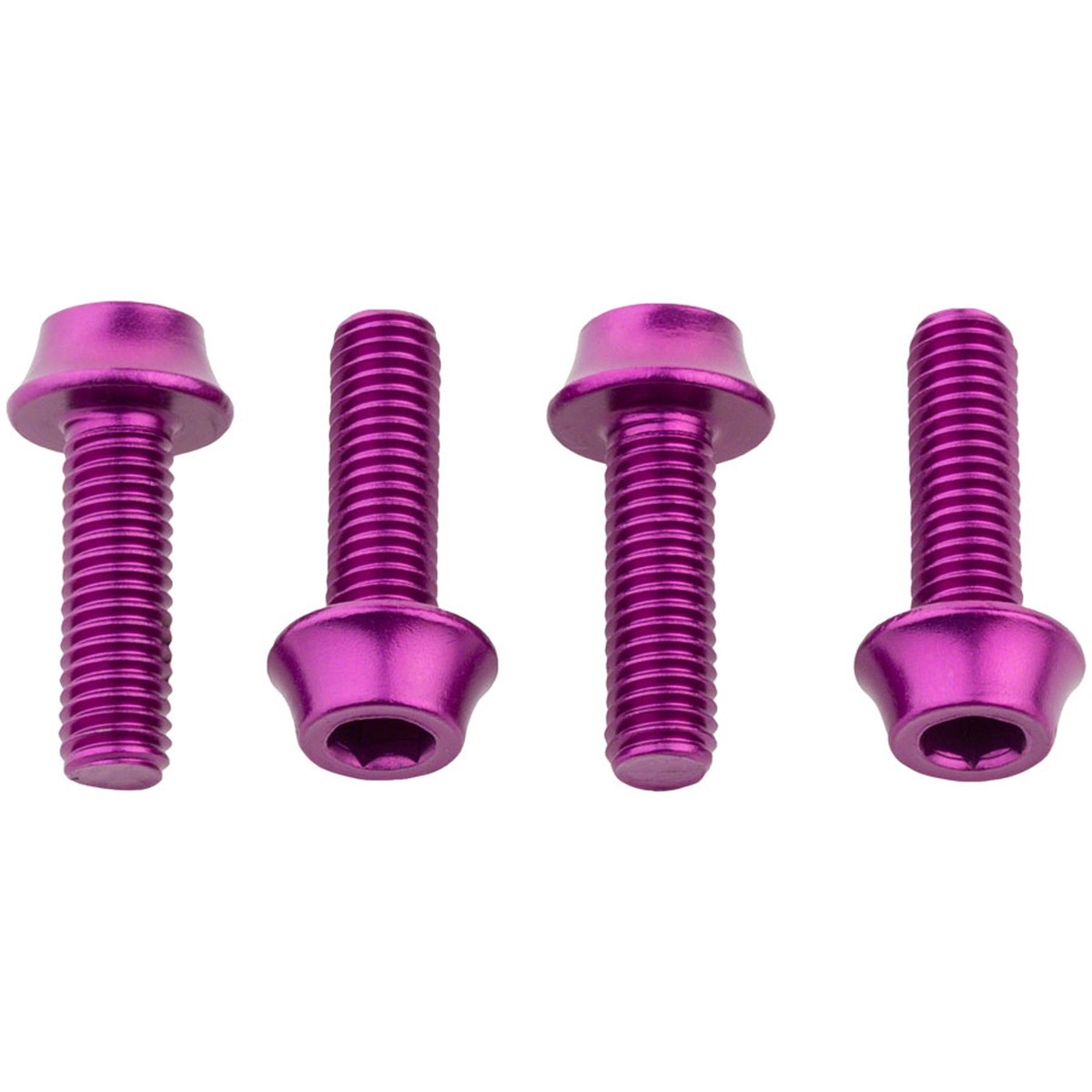 Bottle Cage Bolts - Purple