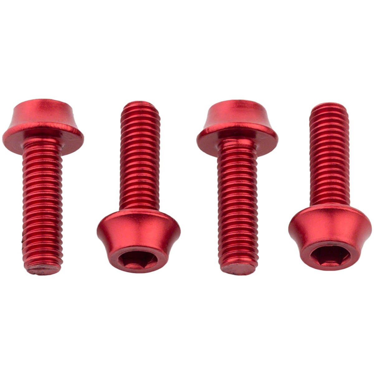 Bottle Cage Bolts - Red