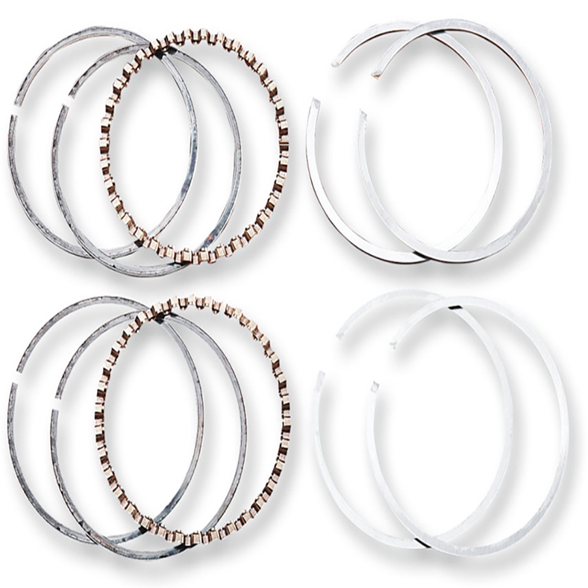 +.010in. Oversize Piston Rings. Fits 95ci & 103ci Twin Cam 1999-2017.  Cycle Pro LLC