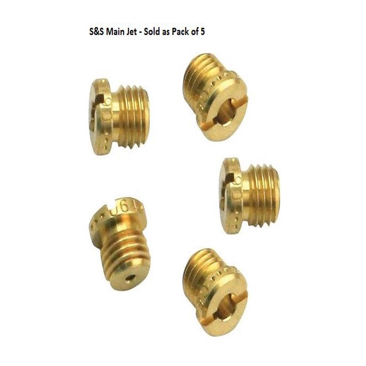 .070in. Main Jet  Pack of 5. Fits S&S Super E, G, D & B Carburettors.  S&S