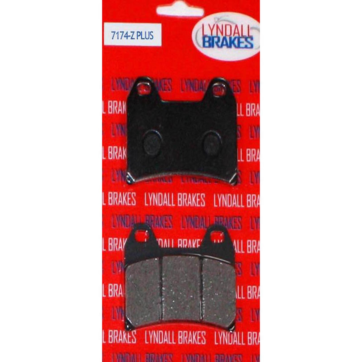 Z-Plus Brake Pads. Fits Rear on Softail 1987-2007 with Performance Machine Integrated Caliper.  Lyndall Brakes