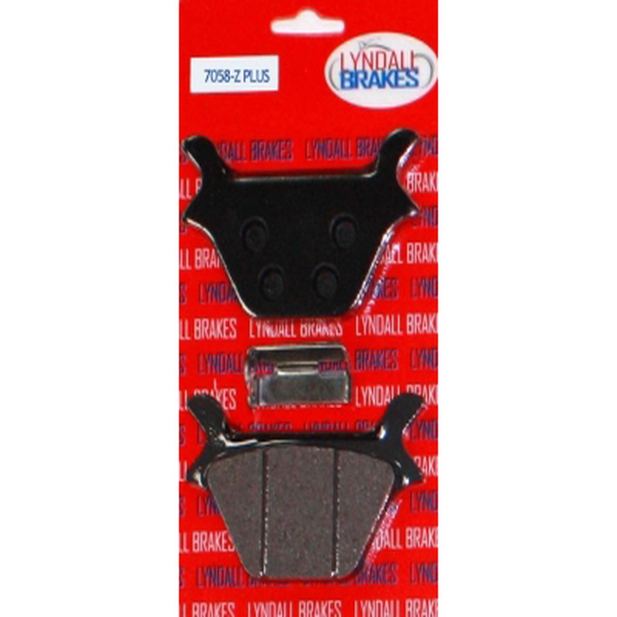 Z-Plus Brake Pads. Fits Rear on Sportster 1987-1999 & Big Twin 1987-1999.  Lyndall Brakes