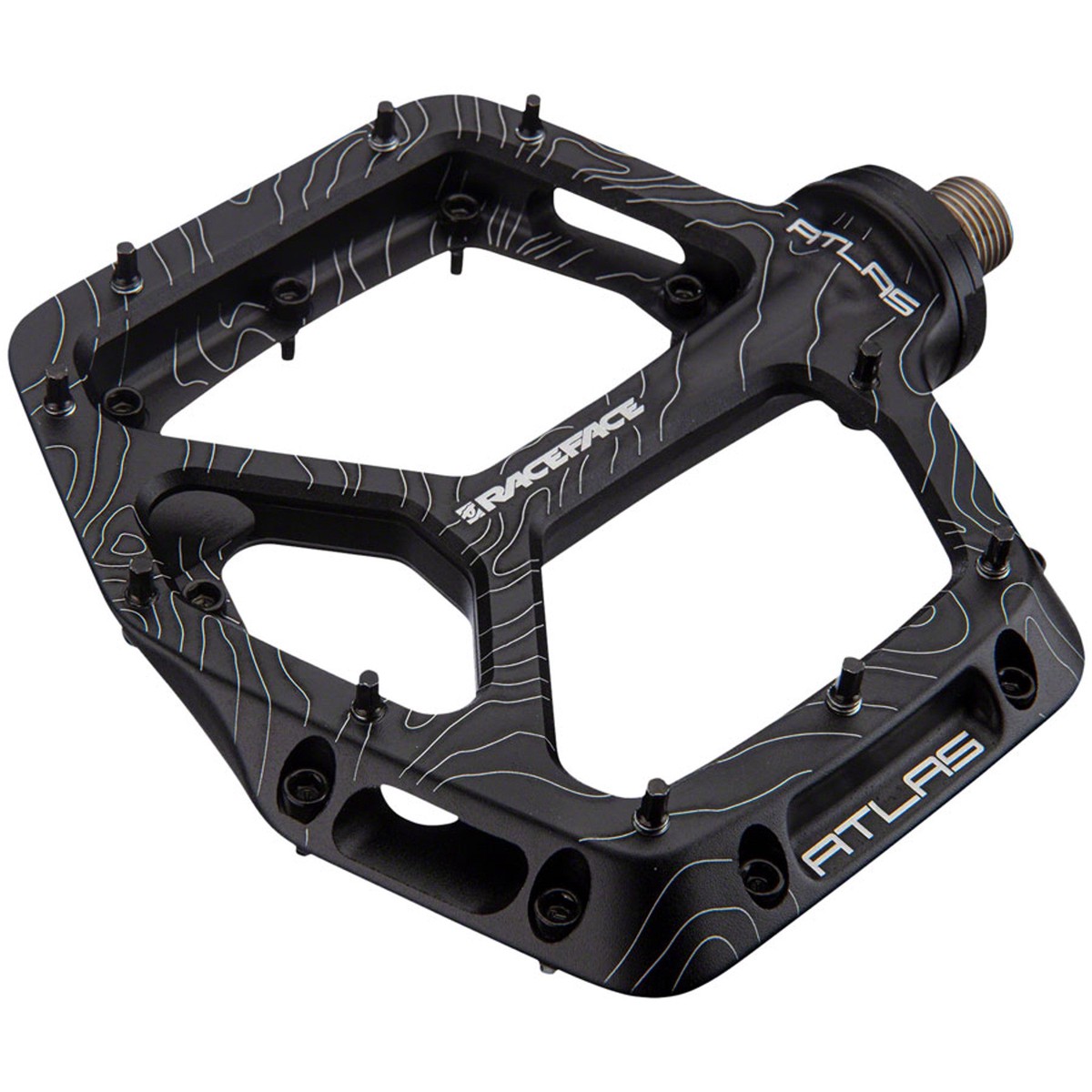 Atlas Platform Pedals - Black